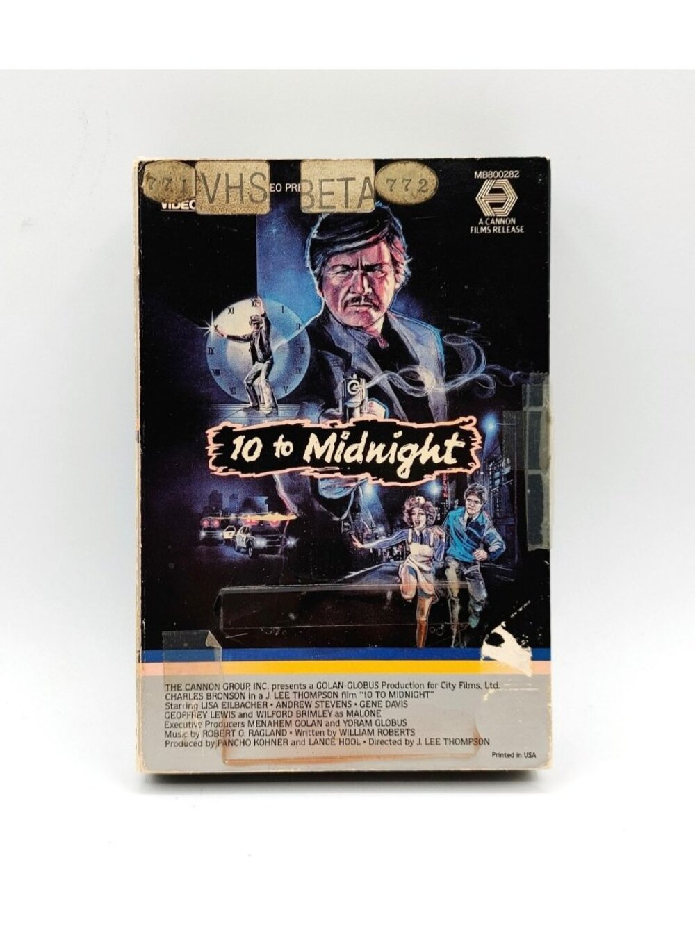 10 To Midnight BATAMAX Tape Movie 1983